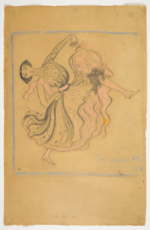 La-Belle-Otero-caricature-originale-de-Cappiello