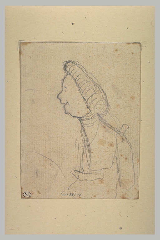 Cassive dans "La dame de chez Maxim", vignette, caricature de Cappiello
