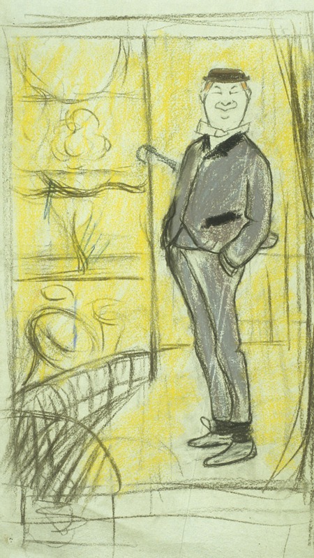 Sulbac, original, caricature de Cappiello