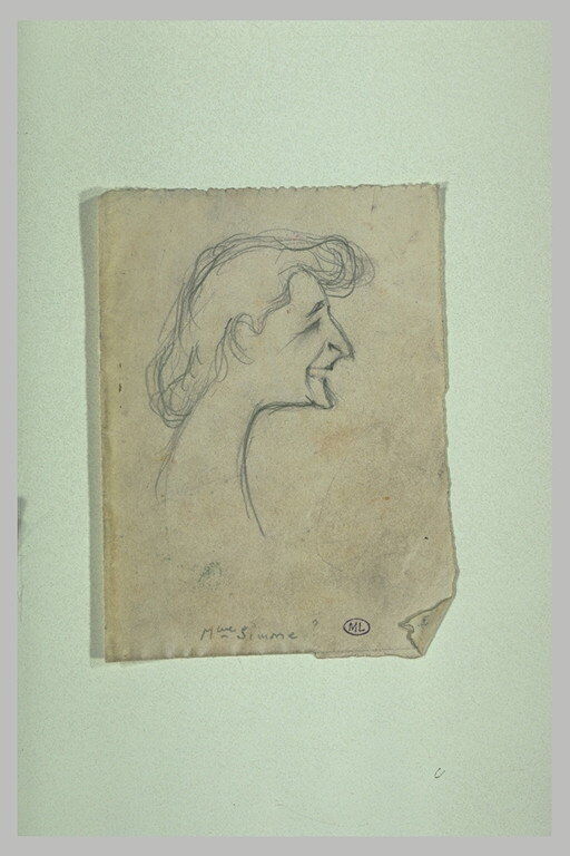 Vignette de Simone Le Bargy, caricature de Cappiello