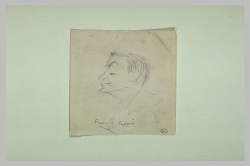 François Coppée, vignette, caricature de Cappiello