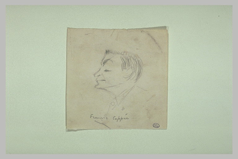 François Coppée, vignette, caricature de Cappiello