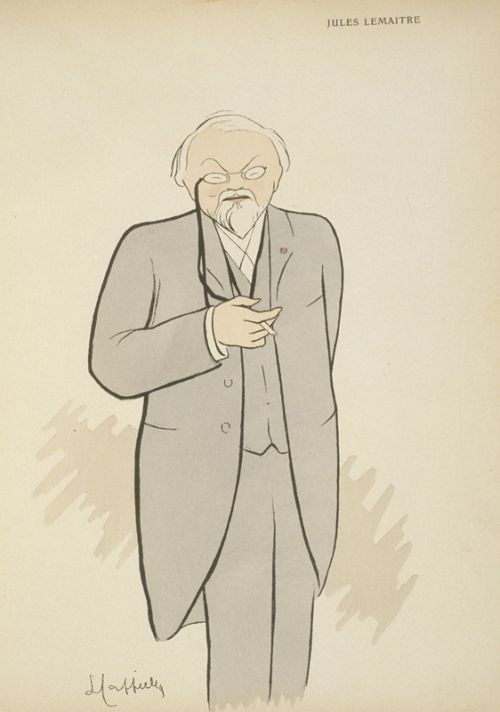 Jules Lemaître, caricature de Cappiello