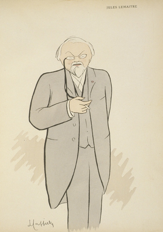 Jules Lemaître, caricature de Cappiello