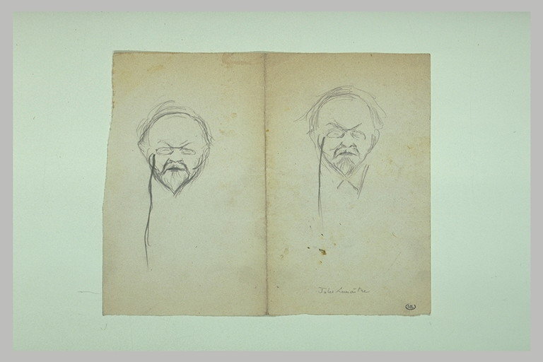 Jules Lemaître, vignette, caricature de Cappiello