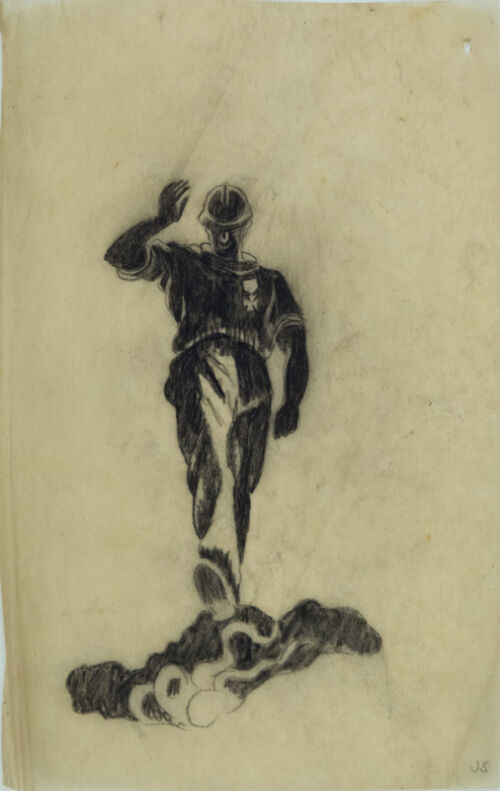 Esquisse publicitaire : Action Combattante (L')