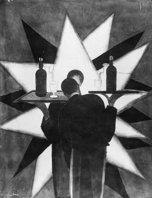 Advertising sketch photo: Anis Berger