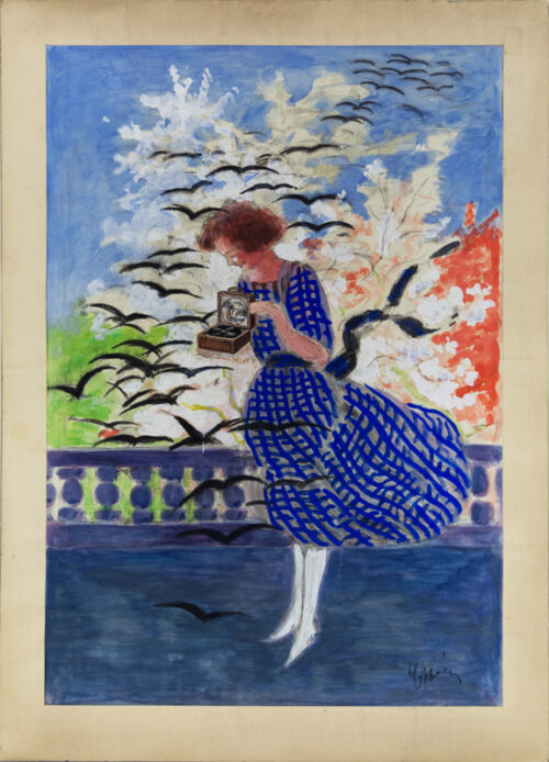 Esquisse publicitaire : Appareils photo