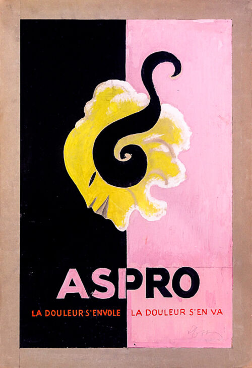 Esquisse publicitaire : Aspro