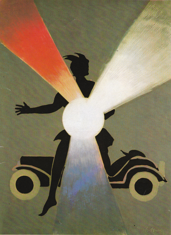 Esquisse publicitaire : Automobile