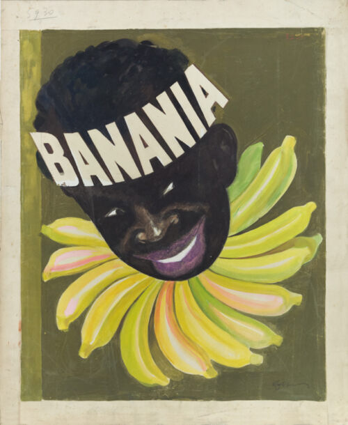 Esquisse publicitaire : Banania