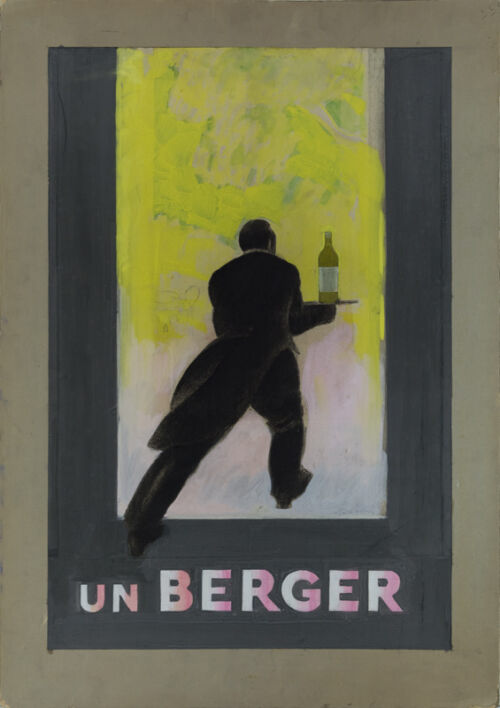 Esquisse publicitaire : Berger (Un)