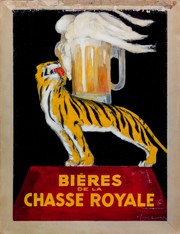 Advertising sketch photo: Beer