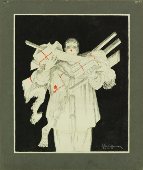 1923 - Un Pierrot tout en blanc