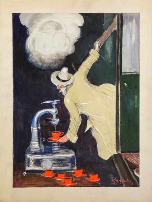 Esquisse publicitaire : Café Express