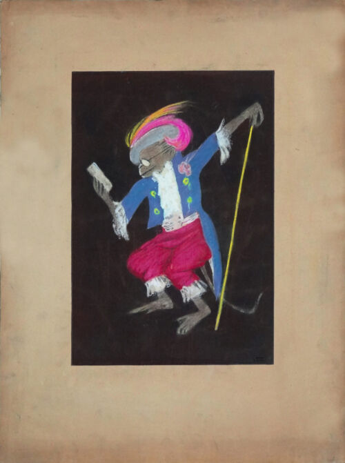 Esquisse publicitaire : Cafés Labrador