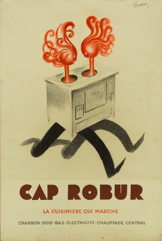Esquisse publicitaire : Cap-Robur
