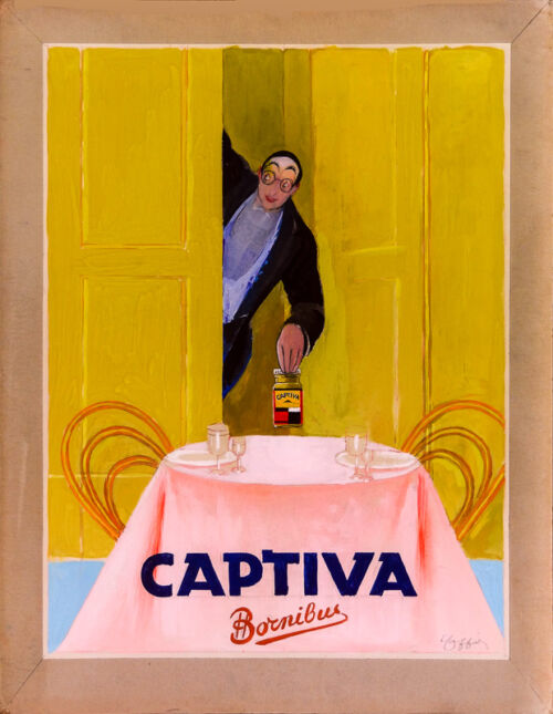Esquisse publicitaire : Captiva Bornibus