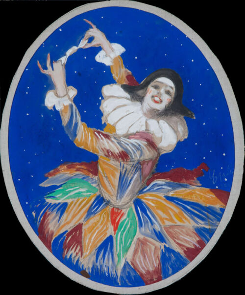 Esquisse publicitaire : Caramels