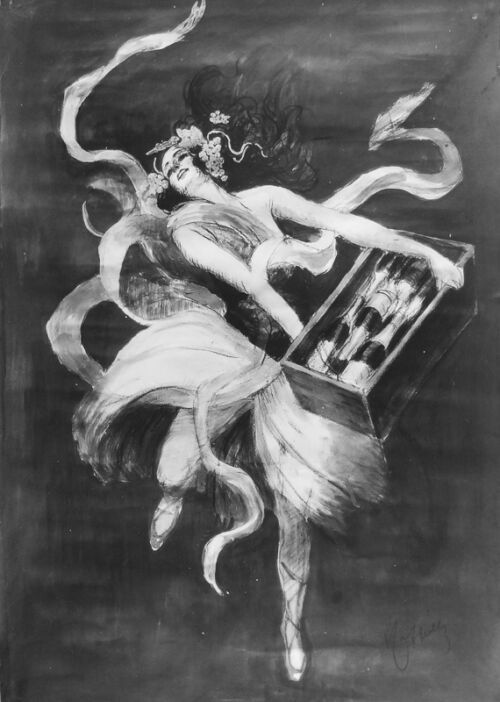 1922 - Une femme éméchée va se servir à boire.