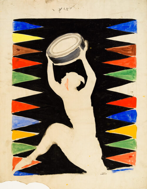 Esquisse publicitaire : Charles Eneu / Johnson & Co