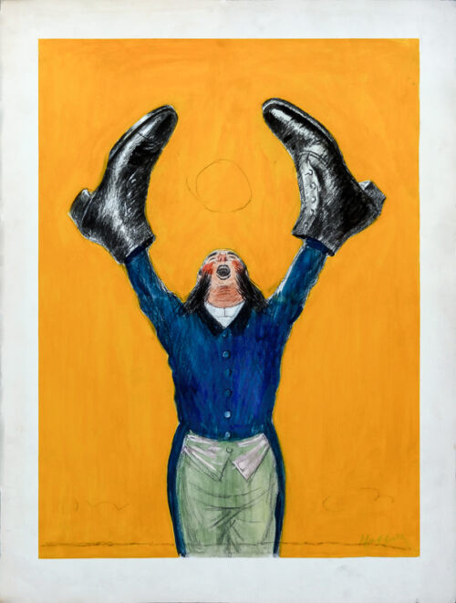 Esquisse publicitaire : Chaussures