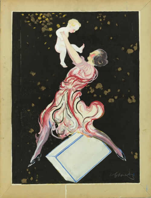 Esquisse publicitaire : Chocolat au miel