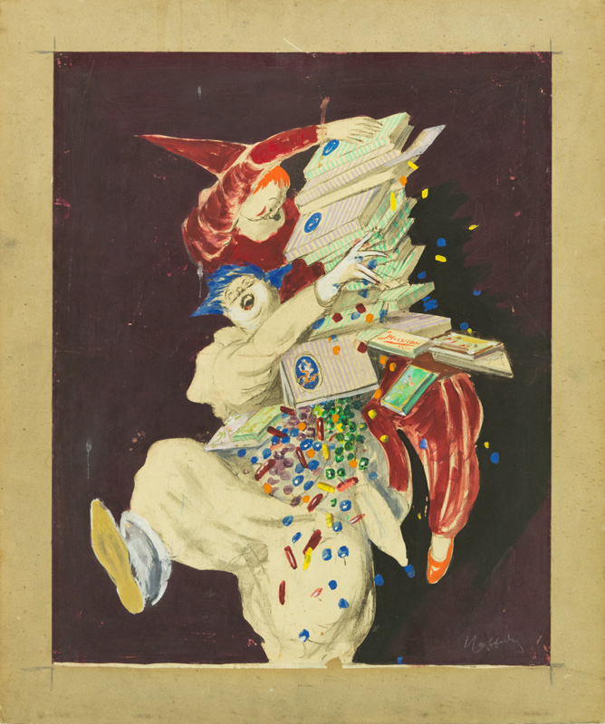 Esquisse publicitaire : Chocolats