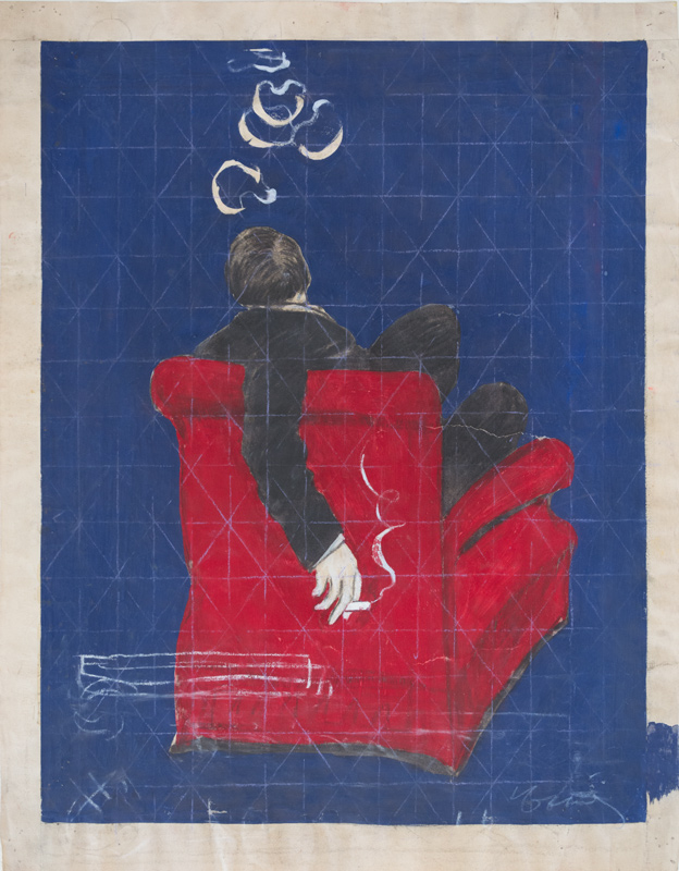 Advertising sketch: Dumont Cigarettes