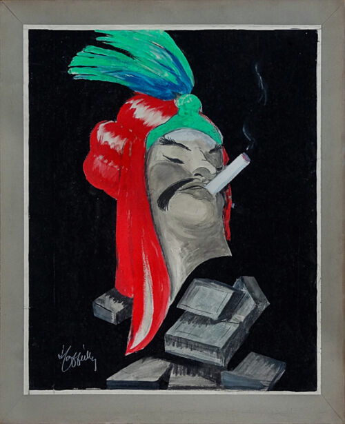 Esquisse publicitaire : Cigarettes Enfiadjian