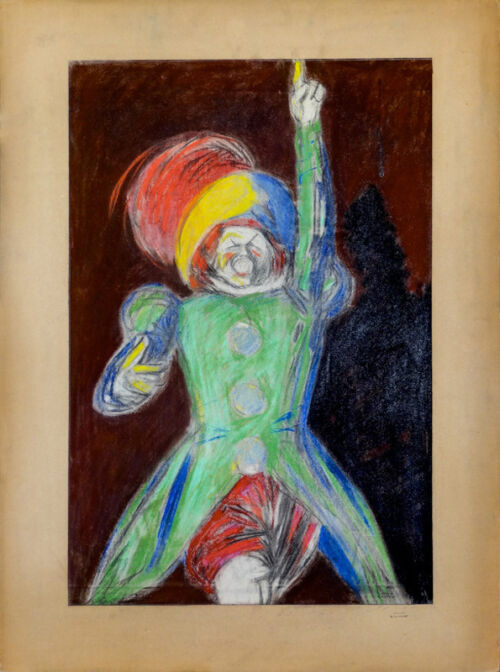 Esquisse publicitaire : Cognac Boutelleau