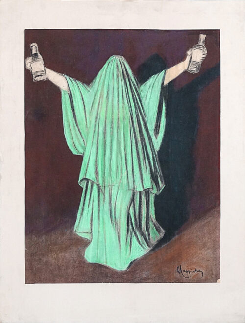 Esquisse publicitaire : Cognac La Grande Marque