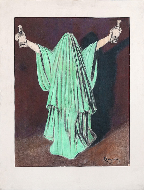 Esquisse publicitaire : Cognac La Grande Marque