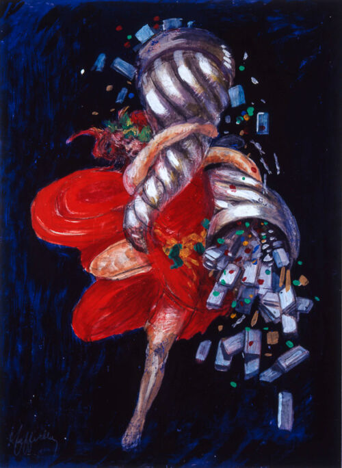 Esquisse publicitaire : Cornes d'abondance