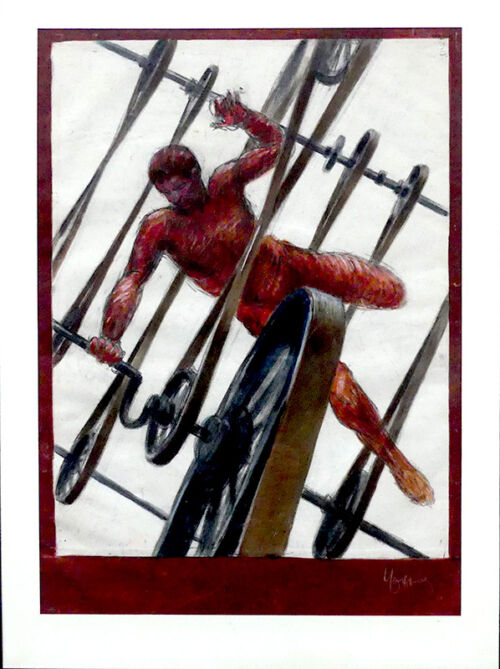 Esquisse publicitaire : Courroies (Les)