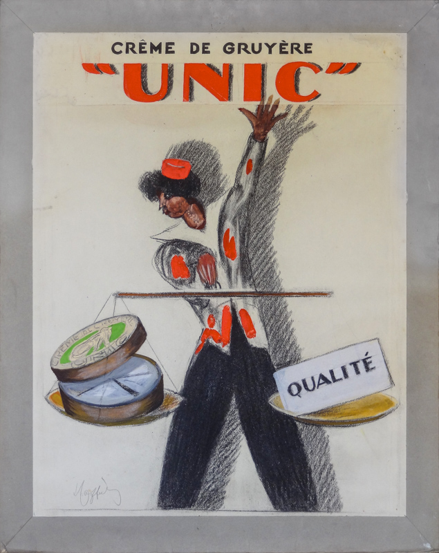 Advertising maquette: Unic