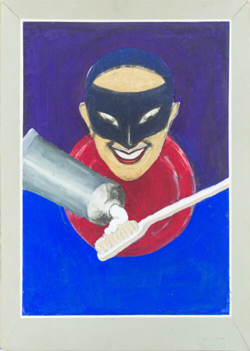 Esquisse publicitaire : Dentifrice