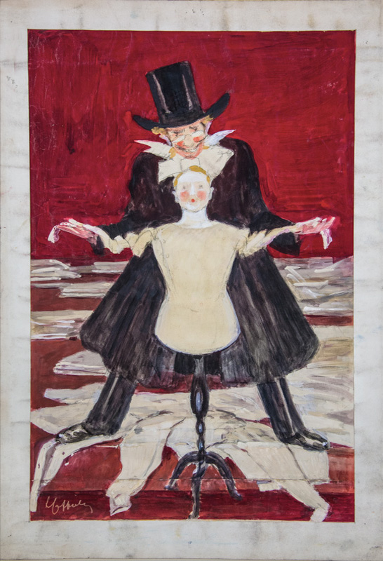 Esquisse publicitaire : Docteur RasurelLes Sous-Vètements