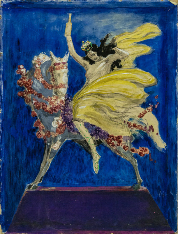 Advertising maquette: Eau de Cologne