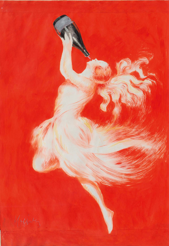 Advertising sketch: Eau de Forges-les-Eaux