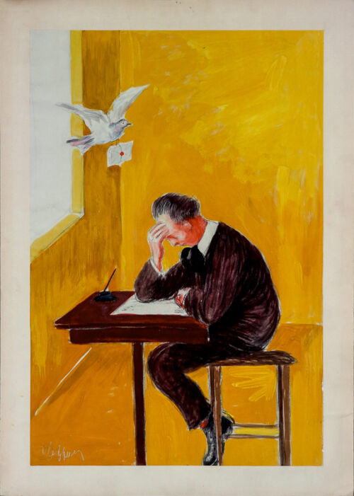 Esquisse publicitaire : Ecole par correspondance