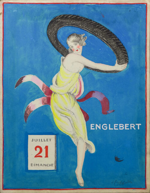 Advertising sketch: Englebert