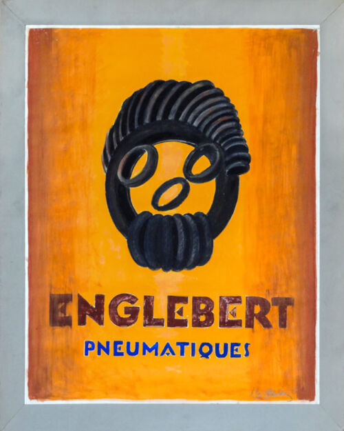 Esquisse publicitaire : Englebert
