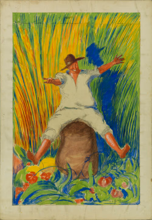 Esquisse publicitaire : Engrais