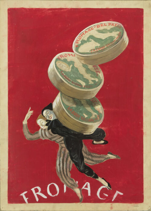 Esquisse publicitaire : Fromage Del Bel Paese