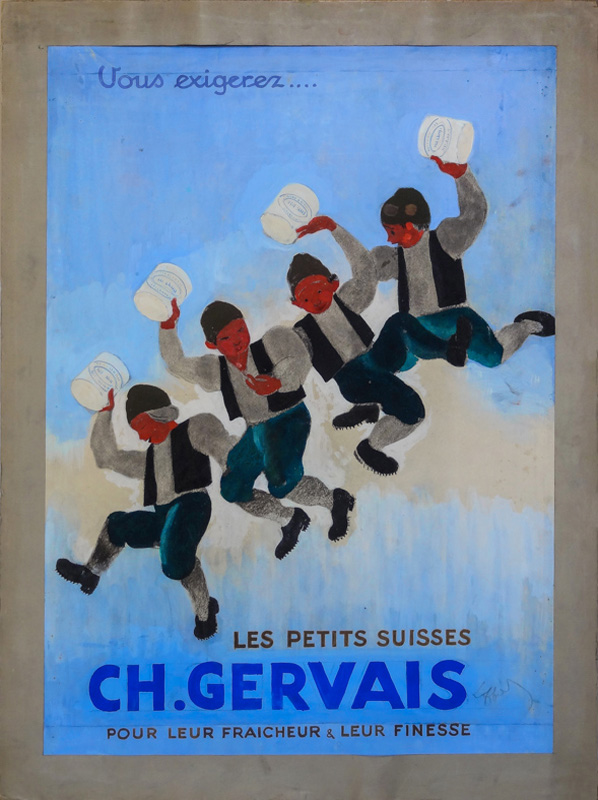 Advertising sketch: Gervais