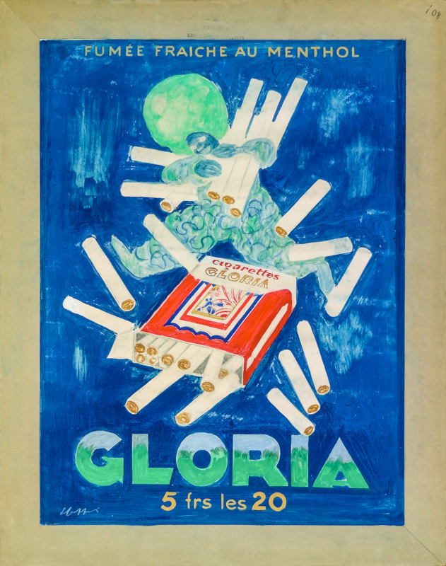 Esquisse publicitaire : Gloria