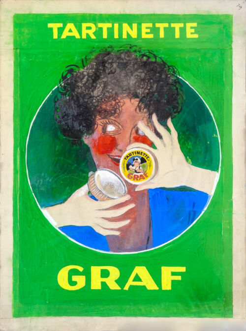 Esquisse publicitaire : Graf / Tartinette