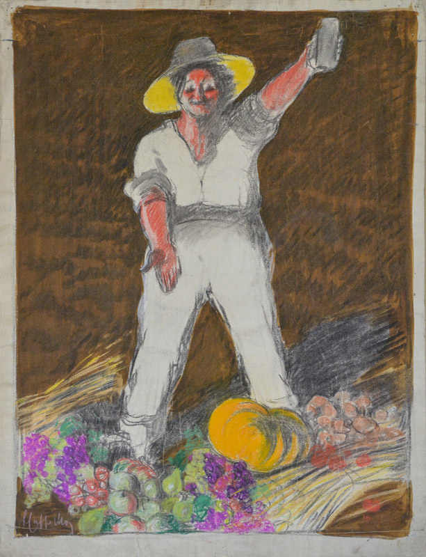 Esquisse publicitaire : Graines J. Collette-Ronchaine