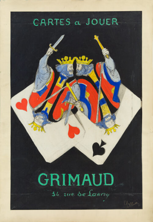 Esquisse publicitaire : Grimaud
